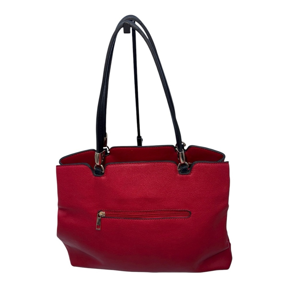 Women's Tri-Color Patchwork Shoulder Bag - image 5